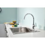 Casa si Gradina - Sanitare - Chiuveta bucatarie si accesorii - Baterii bucatarie - Baterie de bucatarie Grohe 30529001, 1 bar, 332 mm, 223 mm, 1 orificii instalare, 1 sprayuri, 360 unghi pivotare, Crom - Infinity.ro