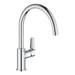 Casa si Gradina - Sanitare - Chiuveta bucatarie si accesorii - Baterii bucatarie - Baterie de bucatarie Grohe 30529001, 1 bar, 332 mm, 223 mm, 1 orificii instalare, 1 sprayuri, 360 unghi pivotare, Crom - Infinity.ro