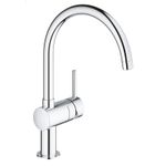 Casa si Gradina - Sanitare - Chiuveta bucatarie si accesorii - Baterii bucatarie - Baterie de bucatarie Grohe 32917000, 1 bar, 356 mm, 223 mm, 1 orificii instalare, 1 sprayuri, 360 unghi pivotare, Crom - Infinity.ro