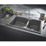Casa si Gradina - Sanitare - Chiuveta bucatarie si accesorii - Baterii bucatarie - Baterie de bucatarie Grohe 32917000, 1 bar, 356 mm, 223 mm, 1 orificii instalare, 1 sprayuri, 360 unghi pivotare, Crom - Infinity.ro