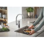 Casa si Gradina - Sanitare - Chiuveta bucatarie si accesorii - Baterii bucatarie - Baterie de bucatarie Grohe 30469000, 1 bar, 339 mm, 183 mm, 1 orificii instalare, 1 sprayuri, 110 unghi pivotare, Crom - Infinity.ro