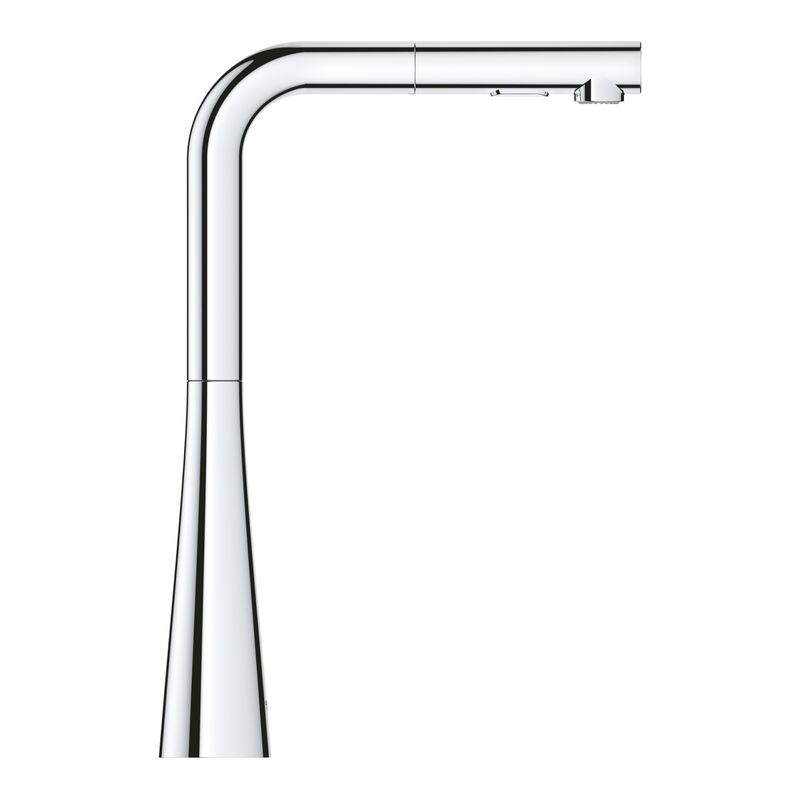 Casa si Gradina - Sanitare - Chiuveta bucatarie si accesorii - Baterii bucatarie - Baterie de bucatarie Grohe 32553002, 1 bar, 380 mm, 205 mm, 1 orificii instalare, 2 sprayuri, 360 unghi pivotare, Crom - Infinity.ro