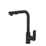 Casa si Gradina - Sanitare - Chiuveta bucatarie si accesorii - Baterii bucatarie - Baterie bucatarie Roca A5A856ENB0, 0.8 bar, 296 mm, 217 mm, 1 orificii instalare, 2 sprayuri, 150 unghi pivotare, Negru - Infinity.ro