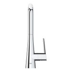 Casa si Gradina - Sanitare - Chiuveta bucatarie si accesorii - Baterii bucatarie - Baterie de bucatarie Grohe 32553002, 1 bar, 380 mm, 205 mm, 1 orificii instalare, 2 sprayuri, 360 unghi pivotare, Crom - Infinity.ro