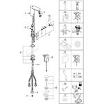 Casa si Gradina - Sanitare - Lavoar baie si accesorii - Baterii sanitare - Baterie lavoar cu senzor Grohe 36324001, 1 bar, 132 mm, 144 mm, 550 mm, 7 programe, 1 orificii instalare, Crom - Infinity.ro