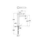 Casa si Gradina - Sanitare - Lavoar baie si accesorii - Baterii sanitare - Baterie lavoar Roca A5A343FC00, 28 mm, 5 l/min, 0.5 bar, 35 mm, 295 mm, 171 mm, 390 mm, 1 orificii instalare, Crom - Infinity.ro