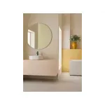 Casa si Gradina - Sanitare - Lavoar baie si accesorii - Baterii sanitare - Baterie lavoar Roca A5A343FP10, 28 mm, 5 l/min, 0.5 bar, 35 mm, 295 mm, 171 mm, 390 mm, 1 orificii instalare, Galben - Infinity.ro