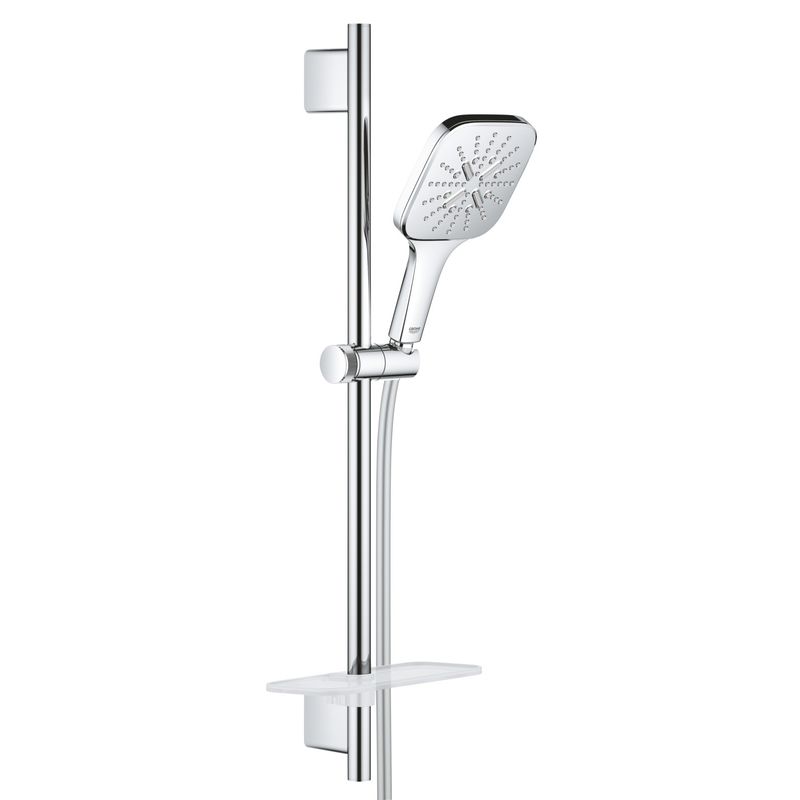 Casa si Gradina - Sanitare - Lavoar baie si accesorii - Baterii sanitare - Set de dus de dus Grohe 34488000, 1 bar, 79 mm, 313 mm, 130 mm, 1.75 m, 600 mm, 2 orificii instalare, Crom - Infinity.ro