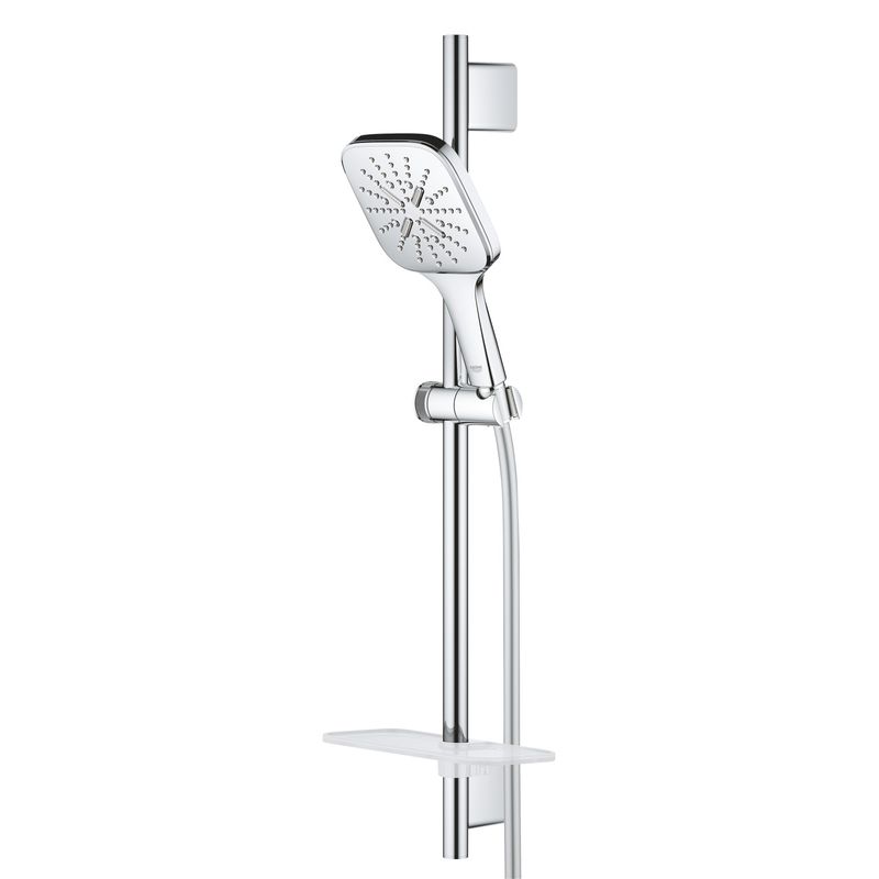 Casa si Gradina - Sanitare - Lavoar baie si accesorii - Baterii sanitare - Set de dus de dus Grohe 34488000, 1 bar, 79 mm, 313 mm, 130 mm, 1.75 m, 600 mm, 2 orificii instalare, Crom - Infinity.ro