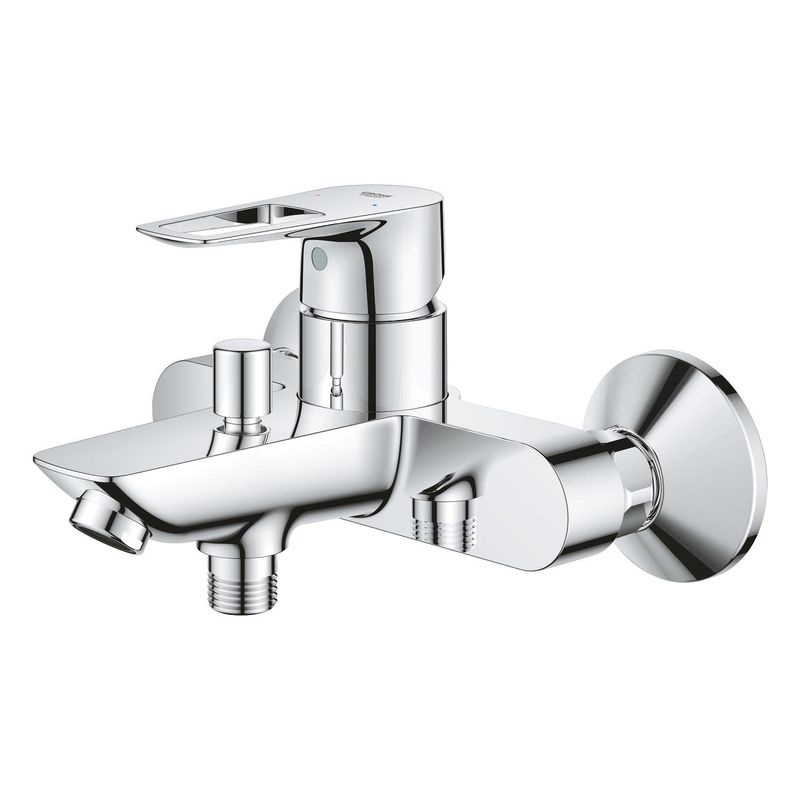 Casa si Gradina - Sanitare - Lavoar baie si accesorii - Baterii sanitare - Baterie cada Grohe 23603001, 1 bar, 225 mm, 177 mm, 43 mm, 2 orificii instalare, 1/2 dimensiune racord, Crom - Infinity.ro