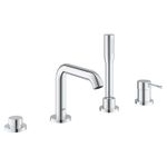 Casa si Gradina - Sanitare - Lavoar baie si accesorii - Baterii sanitare - Baterie cada Grohe 25251001, 1 bar, 28 mm, 2 m, 251 mm, 480 mm, 197 mm, 4 orificii instalare, 1 functii para dus, Crom - Infinity.ro