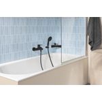 Casa si Gradina - Sanitare - Lavoar baie si accesorii - Baterii sanitare - Baterie cada Grohe 328872430, 1 bar, 164 mm, 212 mm, 2 orificii instalare, 1/2 dimensiune racord, Negru - Infinity.ro
