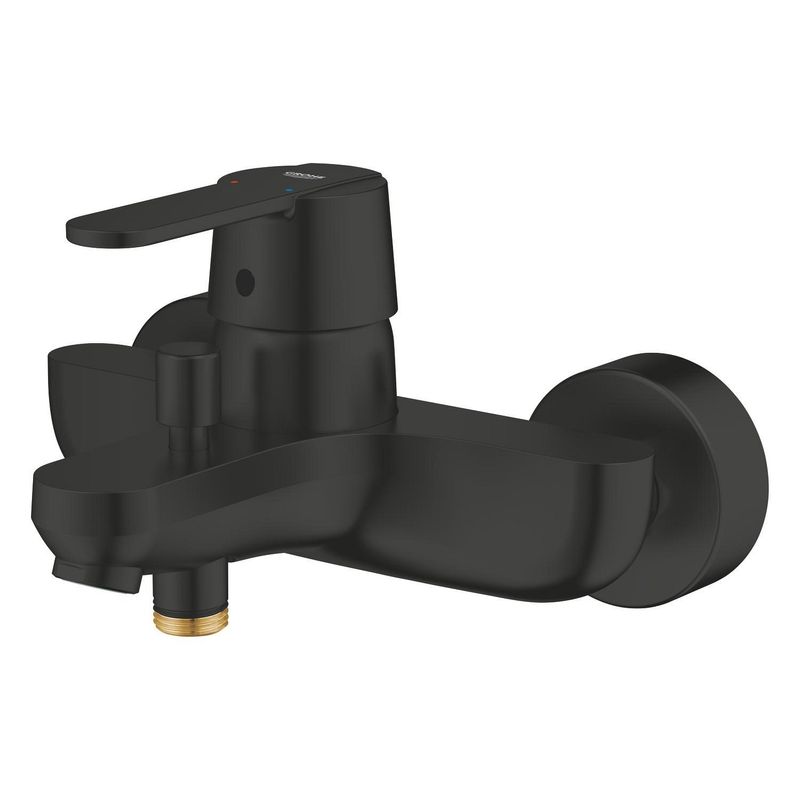 Casa si Gradina - Sanitare - Lavoar baie si accesorii - Baterii sanitare - Baterie cada Grohe 328872430, 1 bar, 164 mm, 212 mm, 2 orificii instalare, 1/2 dimensiune racord, Negru - Infinity.ro