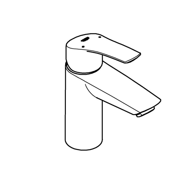 Casa si Gradina - Sanitare - Lavoar baie si accesorii - Baterii sanitare - Baterie lavoar Grohe 23922003, 28 mm, 5 l/min, 0.8 bar, 35 mm, 169 mm, 109 mm, 395 mm, 1 orificii instalare, Crom - Infinity.ro