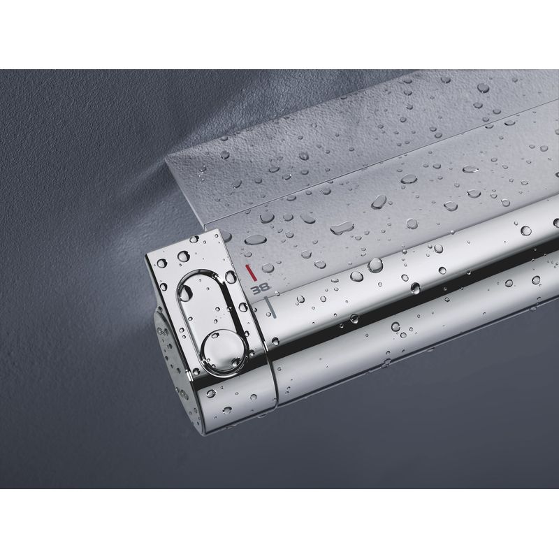 Casa si Gradina - Sanitare - Lavoar baie si accesorii - Baterii sanitare - Baterie dus Grohe 34469001, 1 bar, 79 mm, 313 mm, 2 orificii instalare, 1/2 dimensiune racord furtun, Crom - Infinity.ro