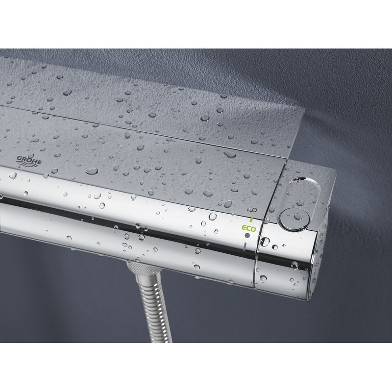Casa si Gradina - Sanitare - Lavoar baie si accesorii - Baterii sanitare - Baterie dus Grohe 34469001, 1 bar, 79 mm, 313 mm, 2 orificii instalare, 1/2 dimensiune racord furtun, Crom - Infinity.ro