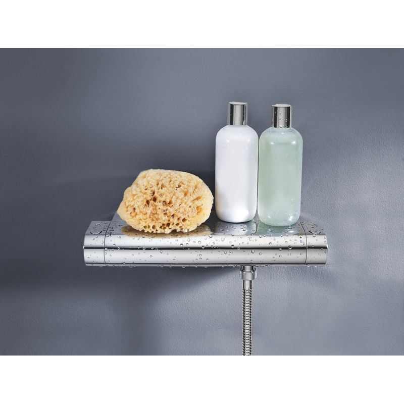 Casa si Gradina - Sanitare - Lavoar baie si accesorii - Baterii sanitare - Baterie dus Grohe 34469001, 1 bar, 79 mm, 313 mm, 2 orificii instalare, 1/2 dimensiune racord furtun, Crom - Infinity.ro
