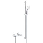 Casa si Gradina - Sanitare - Lavoar baie si accesorii - Baterii sanitare - Baterie dus Grohe 34769001, 0.7 bar, 77 mm, 298 mm, 110 mm, 1.6 m, 900 mm, 2 orificii instalare, Crom - Infinity.ro