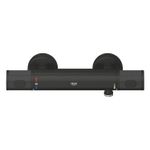 Casa si Gradina - Sanitare - Lavoar baie si accesorii - Baterii sanitare - Baterie dus Grohe 347902430, 1 bar, 91 mm, 313 mm, 2 orificii instalare, 1/2 dimensiune racord furtun, Negru - Infinity.ro