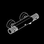 Casa si Gradina - Sanitare - Lavoar baie si accesorii - Baterii sanitare - Baterie dus Grohe 347902430, 1 bar, 91 mm, 313 mm, 2 orificii instalare, 1/2 dimensiune racord furtun, Negru - Infinity.ro