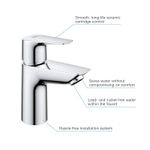 Casa si Gradina - Sanitare - Lavoar baie si accesorii - Baterii sanitare - Baterie lavoar Grohe 24199001, 28 mm, 5.7 l/min, 0.8 bar, 35 mm, 147 mm, 93 mm, 395 mm, 1 orificii instalare, Crom - Infinity.ro