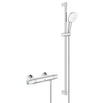 Casa si Gradina - Sanitare - Lavoar baie si accesorii - Baterii sanitare - Baterie dus Grohe 34824005, 0.8 bar, 80 mm, 317 mm, 110 mm, 1.75 m, 900 mm, 2 orificii instalare, Crom - Infinity.ro
