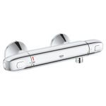 Casa si Gradina - Sanitare - Lavoar baie si accesorii - Baterii sanitare - Baterie dus Grohe 34814003, 0.8 bar, 81 mm, 305 mm, 2 orificii instalare, 1/2 dimensiune racord furtun, Crom - Infinity.ro