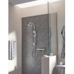 Casa si Gradina - Sanitare - Lavoar baie si accesorii - Baterii sanitare - Baterie dus Grohe 34814003, 0.8 bar, 81 mm, 305 mm, 2 orificii instalare, 1/2 dimensiune racord furtun, Crom - Infinity.ro