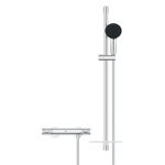 Casa si Gradina - Sanitare - Lavoar baie si accesorii - Baterii sanitare - Baterie dus Grohe 34853001, 0.8 bar, 80 mm, 317 mm, 110 mm, 1.75 m, 900 mm, 2 orificii instalare, Crom - Infinity.ro