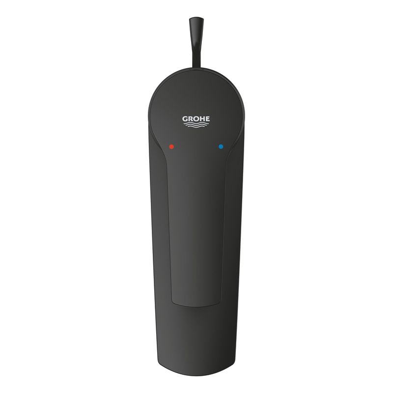 Casa si Gradina - Sanitare - Lavoar baie si accesorii - Baterii sanitare - Baterie lavoar Grohe 242092432, 28 mm, 5.7 l/min, 0.6 bar, 35 mm, 165 mm, 109 mm, 395 mm, 1 orificii instalare, Negru - Infinity.ro