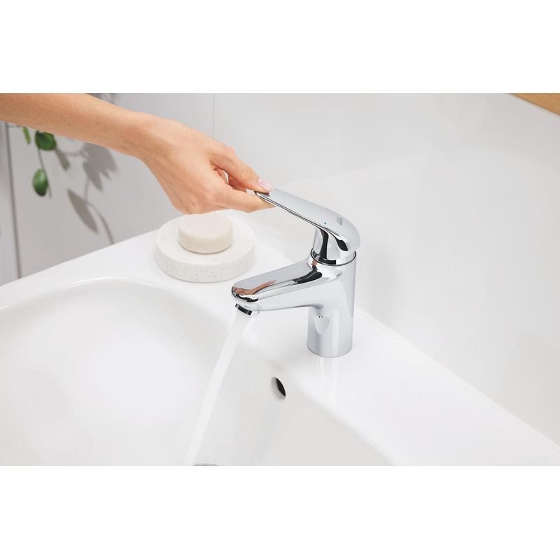 Casa si Gradina - Sanitare - Lavoar baie si accesorii - Baterii sanitare - Baterie lavoar Grohe 24317001, 28 mm, 5 l/min, 0.8 bar, 35 mm, 162 mm, 103 mm, 399 mm, 1 orificii instalare, Crom - Infinity.ro