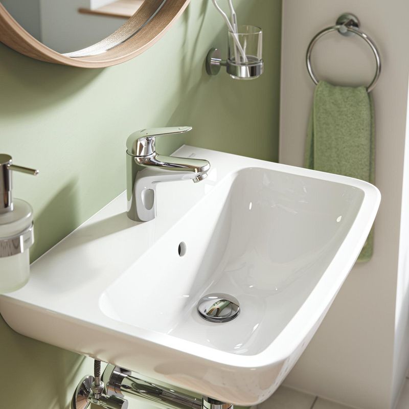 Casa si Gradina - Sanitare - Lavoar baie si accesorii - Baterii sanitare - Baterie lavoar Grohe 24317001, 28 mm, 5 l/min, 0.8 bar, 35 mm, 162 mm, 103 mm, 399 mm, 1 orificii instalare, Crom - Infinity.ro