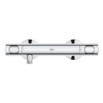 Casa si Gradina - Sanitare - Lavoar baie si accesorii - Baterii sanitare - Baterie dus Grohe 34840000, 1 bar, 317 mm, 72 mm, 2 orificii instalare, 1/2 dimensiune racord furtun, Crom - Infinity.ro