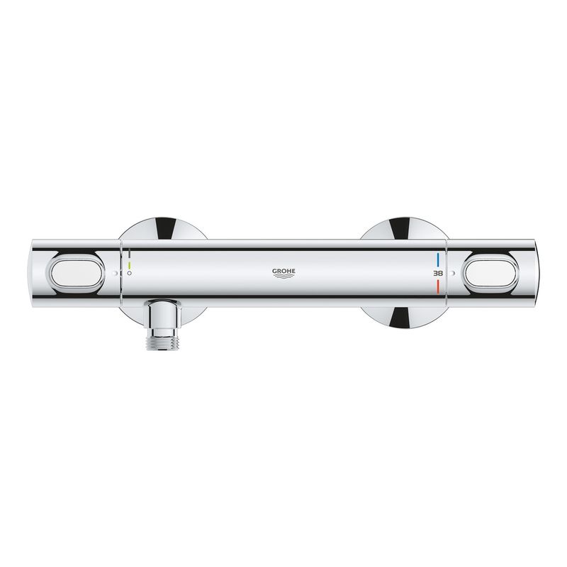 Casa si Gradina - Sanitare - Lavoar baie si accesorii - Baterii sanitare - Baterie dus Grohe 34840000, 1 bar, 317 mm, 72 mm, 2 orificii instalare, 1/2 dimensiune racord furtun, Crom - Infinity.ro