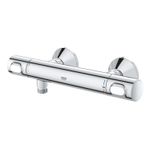 Casa si Gradina - Sanitare - Lavoar baie si accesorii - Baterii sanitare - Baterie dus Grohe 34840000, 1 bar, 317 mm, 72 mm, 2 orificii instalare, 1/2 dimensiune racord furtun, Crom - Infinity.ro