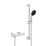 Casa si Gradina - Sanitare - Lavoar baie si accesorii - Baterii sanitare - Baterie dus Grohe 34856000, 0.8 bar, 81 mm, 305 mm, 110 mm, 1.75 m, 600 mm, 2 orificii instalare, Crom - Infinity.ro