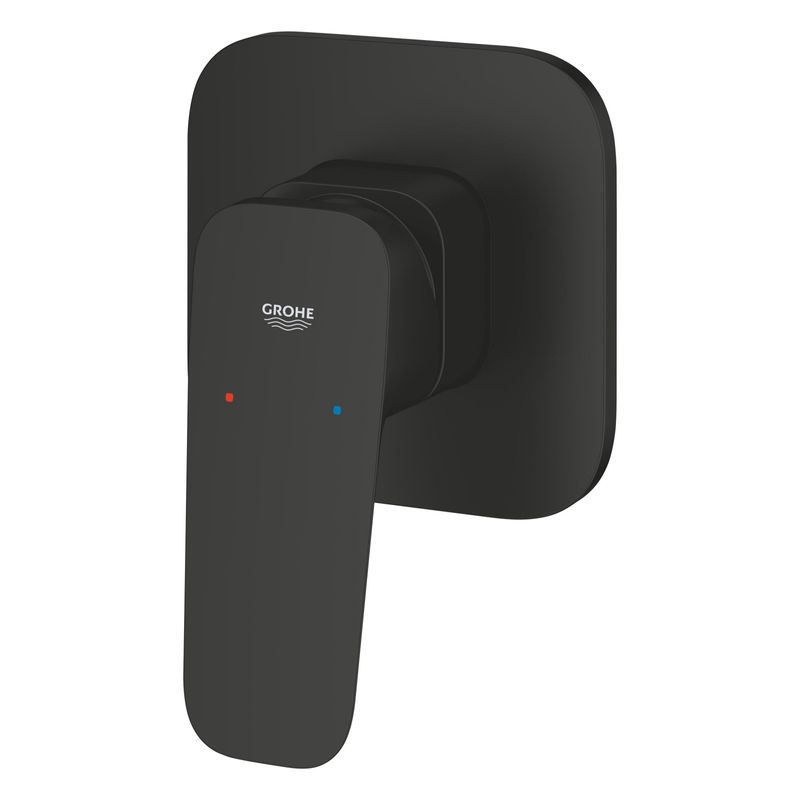 Casa si Gradina - Sanitare - Lavoar baie si accesorii - Baterii sanitare - Unitate comanda Grohe 1018302430, 1 bar, 113 mm, 8 mm, 1 iesiri, 1 functii palarie dus, 1/2 dimensiune racord, Negru - Infinity.ro