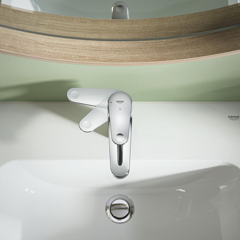Casa si Gradina - Sanitare - Lavoar baie si accesorii - Baterii sanitare - Baterie lavoar Grohe 24322001, 28 mm, 5 l/min, 0.8 bar, 35 mm, 167 mm, 103 mm, 400 mm, 1 orificii instalare, Crom - Infinity.ro