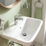 Casa si Gradina - Sanitare - Lavoar baie si accesorii - Baterii sanitare - Baterie lavoar Grohe 24322001, 28 mm, 5 l/min, 0.8 bar, 35 mm, 167 mm, 103 mm, 400 mm, 1 orificii instalare, Crom - Infinity.ro