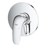 Casa si Gradina - Sanitare - Lavoar baie si accesorii - Baterii sanitare - Unitate comanda Grohe 24046003, 1 bar, 158 mm, 10 mm, 1 iesiri, 1 functii palarie dus, 1/2 dimensiune racord, Crom - Infinity.ro