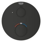 Casa si Gradina - Sanitare - Lavoar baie si accesorii - Baterii sanitare - Unitate comanda Grohe 1022122430, 1 bar, 158 mm, 10 mm, 1 iesiri, 1 functii palarie dus, 1/2 dimensiune racord, Negru - Infinity.ro