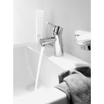 Casa si Gradina - Sanitare - Lavoar baie si accesorii - Baterii sanitare - Baterie lavoar Grohe 32204001, 28 mm, 5.7 l/min, 1 bar, 35 mm, 155 mm, 101 mm, 1.57 kg, 370 mm, Crom - Infinity.ro