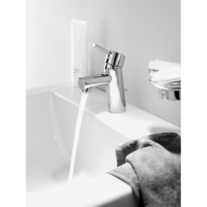 Casa si Gradina - Sanitare - Lavoar baie si accesorii - Baterii sanitare - Baterie lavoar Grohe 32204001, 28 mm, 5.7 l/min, 1 bar, 35 mm, 155 mm, 101 mm, 1.57 kg, 370 mm, Crom - Infinity.ro