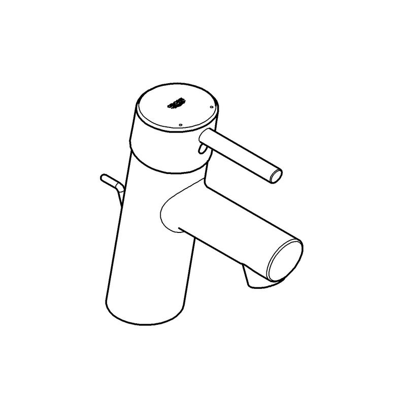 Casa si Gradina - Sanitare - Lavoar baie si accesorii - Baterii sanitare - Baterie lavoar Grohe 32204001, 28 mm, 5.7 l/min, 1 bar, 35 mm, 155 mm, 101 mm, 1.57 kg, 370 mm, Crom - Infinity.ro