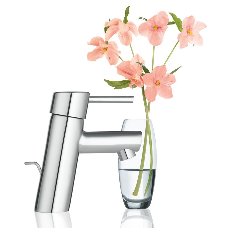 Casa si Gradina - Sanitare - Lavoar baie si accesorii - Baterii sanitare - Baterie lavoar Grohe 32204001, 28 mm, 5.7 l/min, 1 bar, 35 mm, 155 mm, 101 mm, 1.57 kg, 370 mm, Crom - Infinity.ro