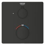 Casa si Gradina - Sanitare - Lavoar baie si accesorii - Baterii sanitare - Unitate comanda Grohe 1022152430, 1 bar, 158 mm, 10 mm, 1 iesiri, 1 functii palarie dus, 1/2 dimensiune racord, Negru - Infinity.ro