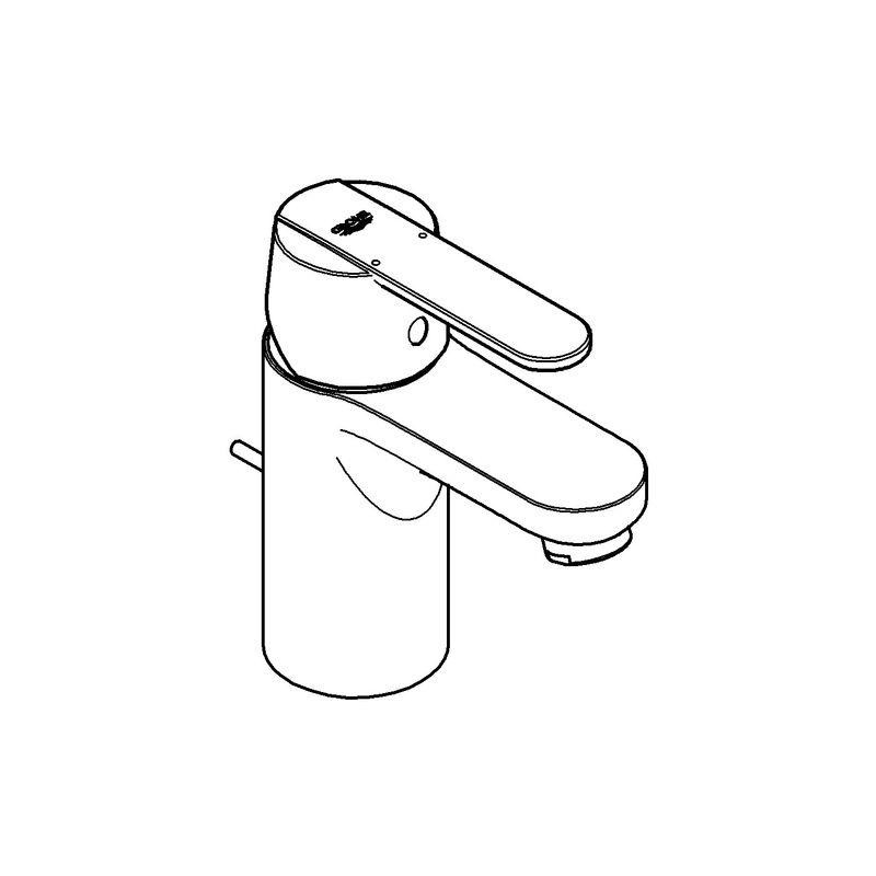 Casa si Gradina - Sanitare - Lavoar baie si accesorii - Baterii sanitare - Baterie lavoar Grohe 32883000, 35 mm, 5.7 l/min, 1 bar, 139 mm, 90 mm, 370 mm, 1 orificii instalare, Crom - Infinity.ro