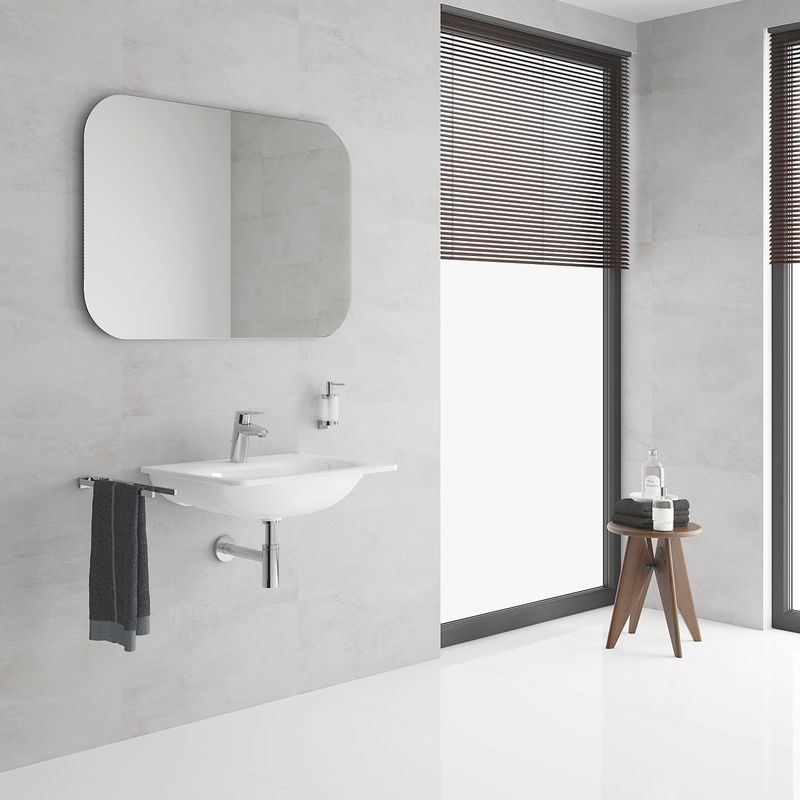 Casa si Gradina - Sanitare - Lavoar baie si accesorii - Baterii sanitare - Baterie lavoar Grohe 33190002, 1 bar, 35 mm, 160 mm, 116 mm, 350 mm, 1 orificii instalare, 3/8 dimensiune racord, Crom - Infinity.ro