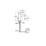 Casa si Gradina - Sanitare - Lavoar baie si accesorii - Baterii sanitare - Baterie lavoar Roca A5A306AC0K, 28 mm, 5 l/min, 0.5 bar, 35 mm, 163 mm, 110 mm, 365 mm, 1 orificii instalare, Crom - Infinity.ro