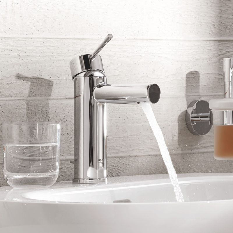 Casa si Gradina - Sanitare - Lavoar baie si accesorii - Baterii sanitare - Baterie lavoar Grohe 32898001, 28 mm, 5.7 l/min, 1 bar, 35 mm, 174 mm, 94 mm, 1.41 kg, 360 mm, monocomanda, Crom - Infinity.ro